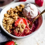 Healthy-Strawberry-Crisp-Gluten-Free-Easy-Almond-Flour-Crumble-Recipe