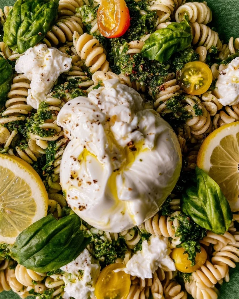 Lemon-Herb-Pasta-Salad-with-Burrata-Recipe