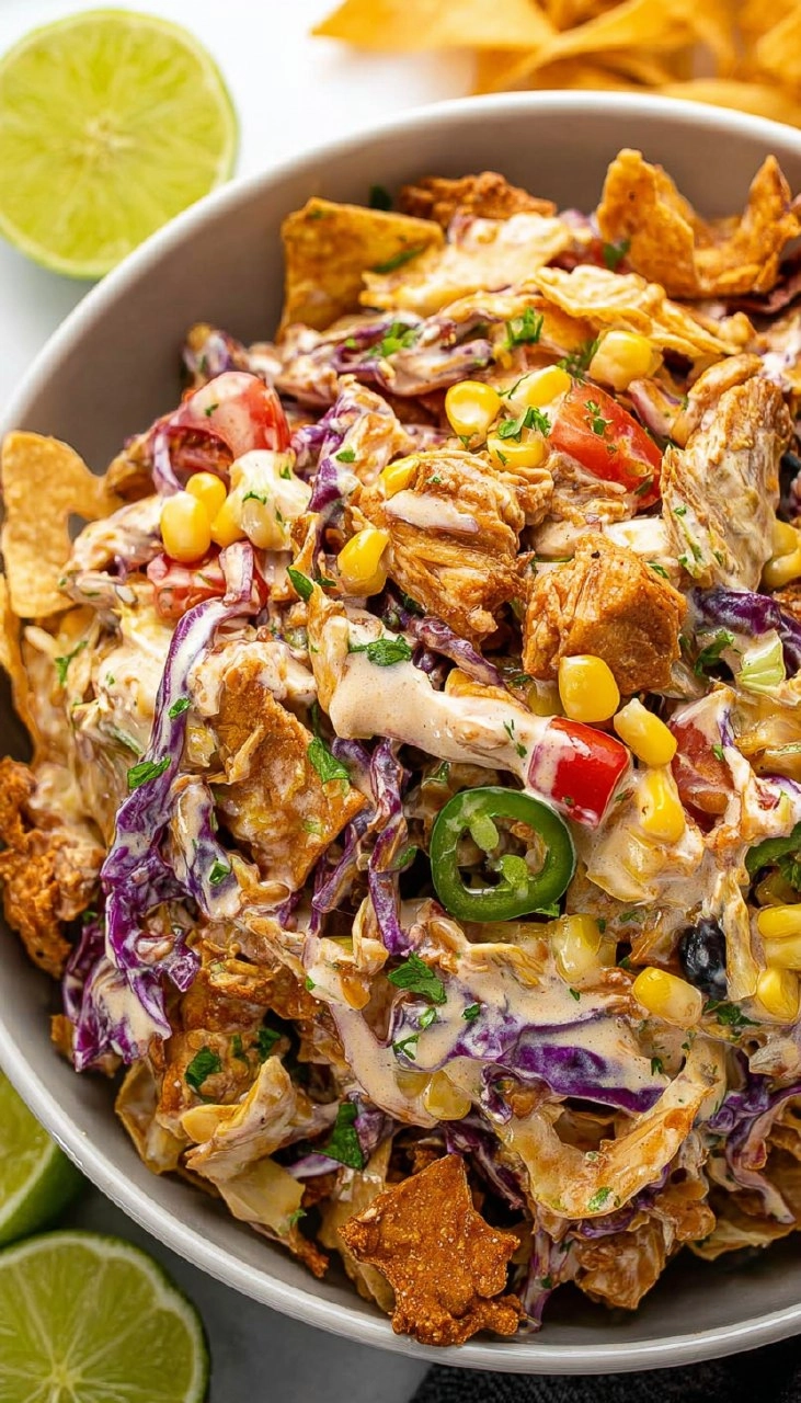 Loaded Chicken Frito Cowboy Cabbage