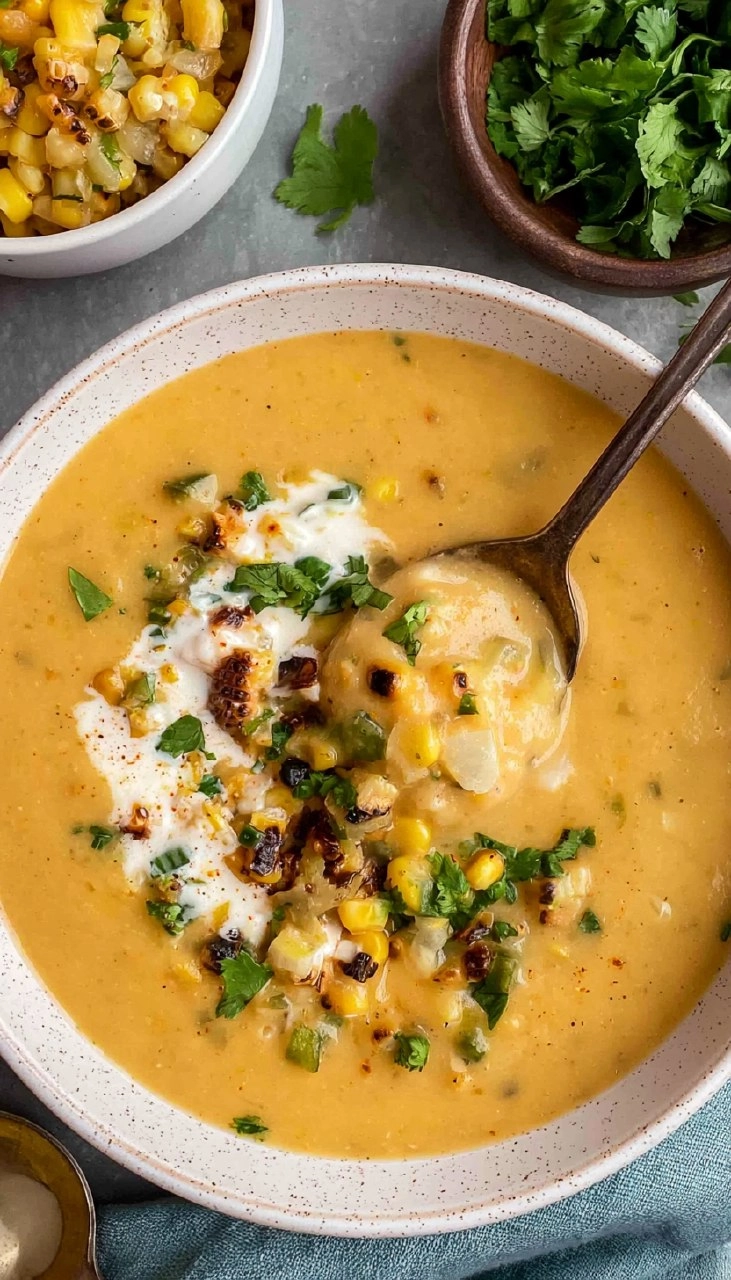Mexican Street Corn Soup