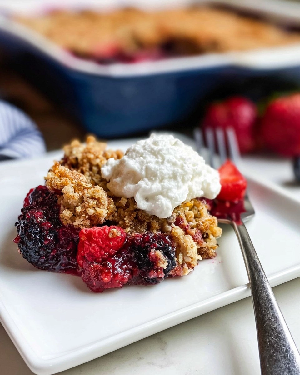 Mixed Berry Crisp