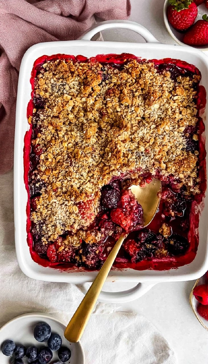 Mixed Berry Crisp