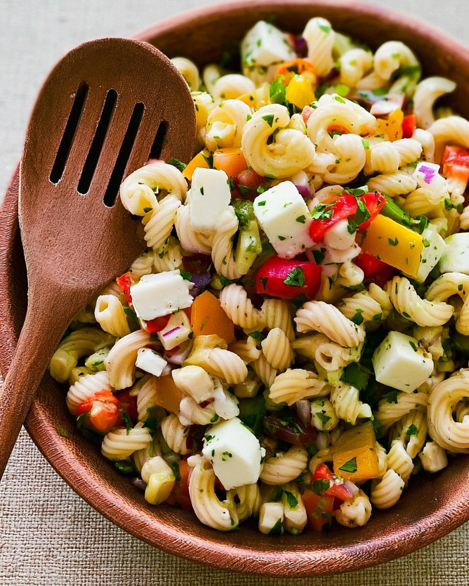 Pasta Salad | Easy Potluck Side for Cookouts and Picnics