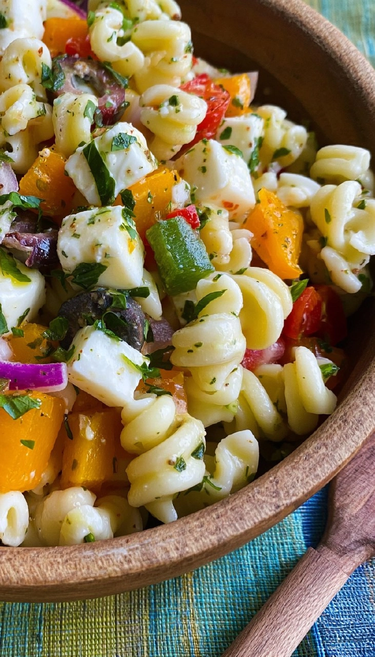 Pasta Salad | Easy Potluck Side for Cookouts and Picnics
