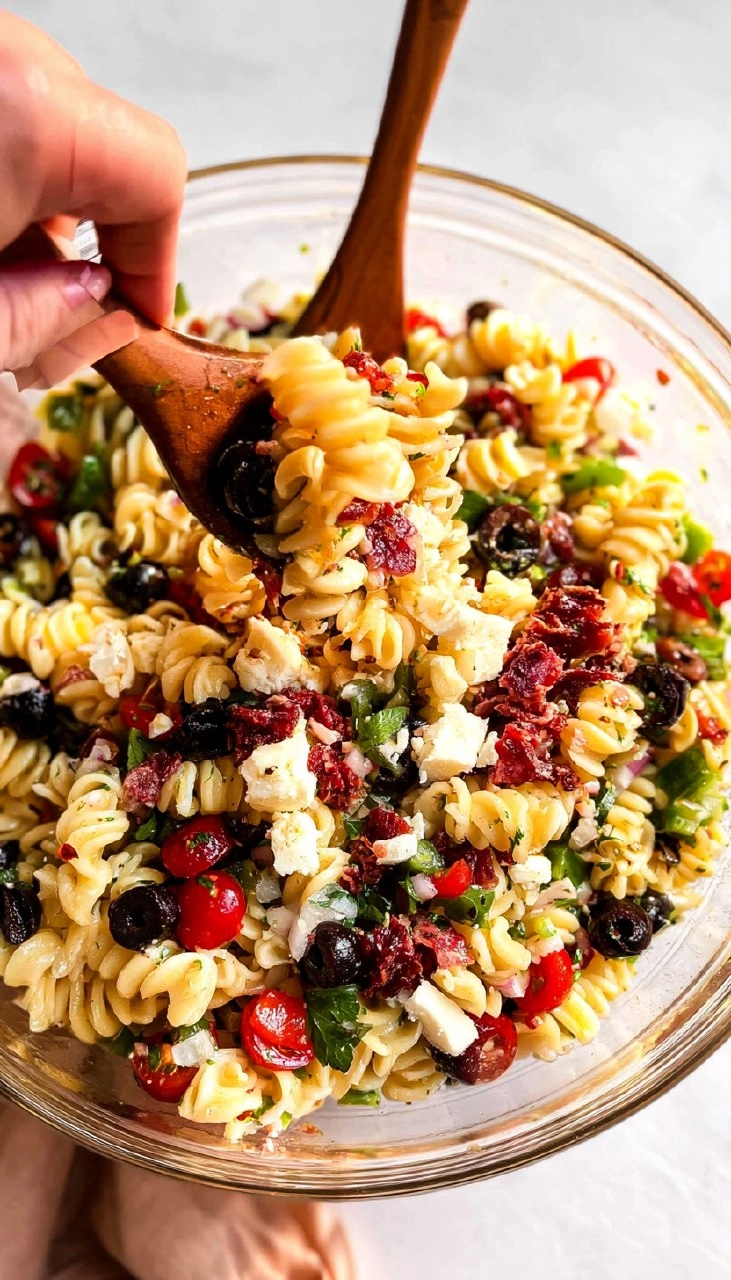 Pasta Salad | Easy Potluck Side for Picnics and BBQs
