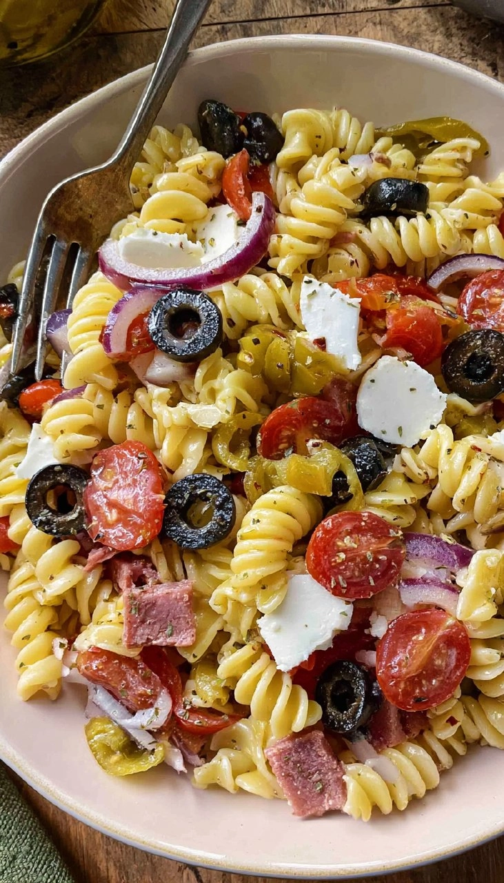 Pepperoncini Pasta Salad