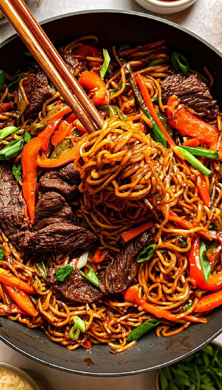 Ridiculously-Good Steak Lo Mein