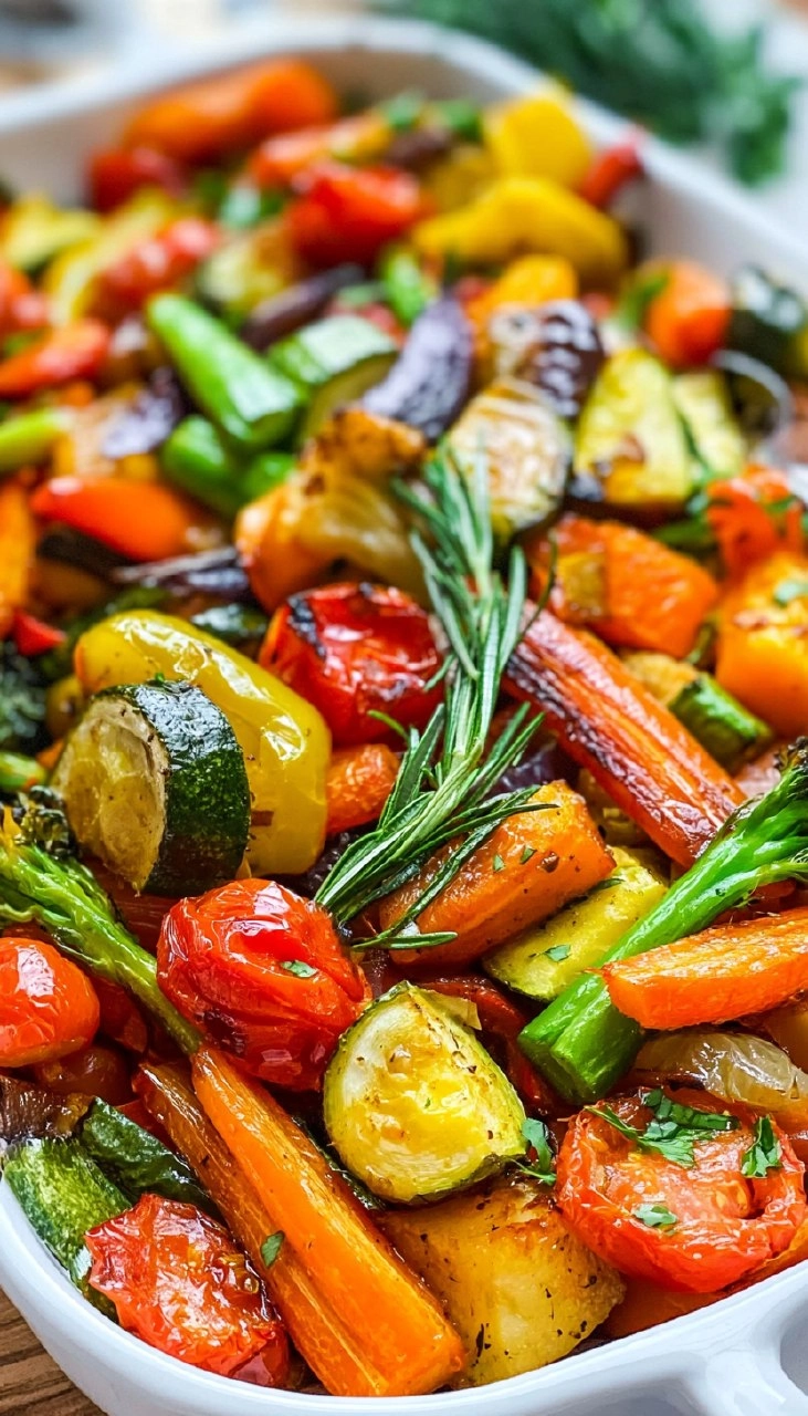 Roasted Vegetables | Easy Oven-Baked Side Dish