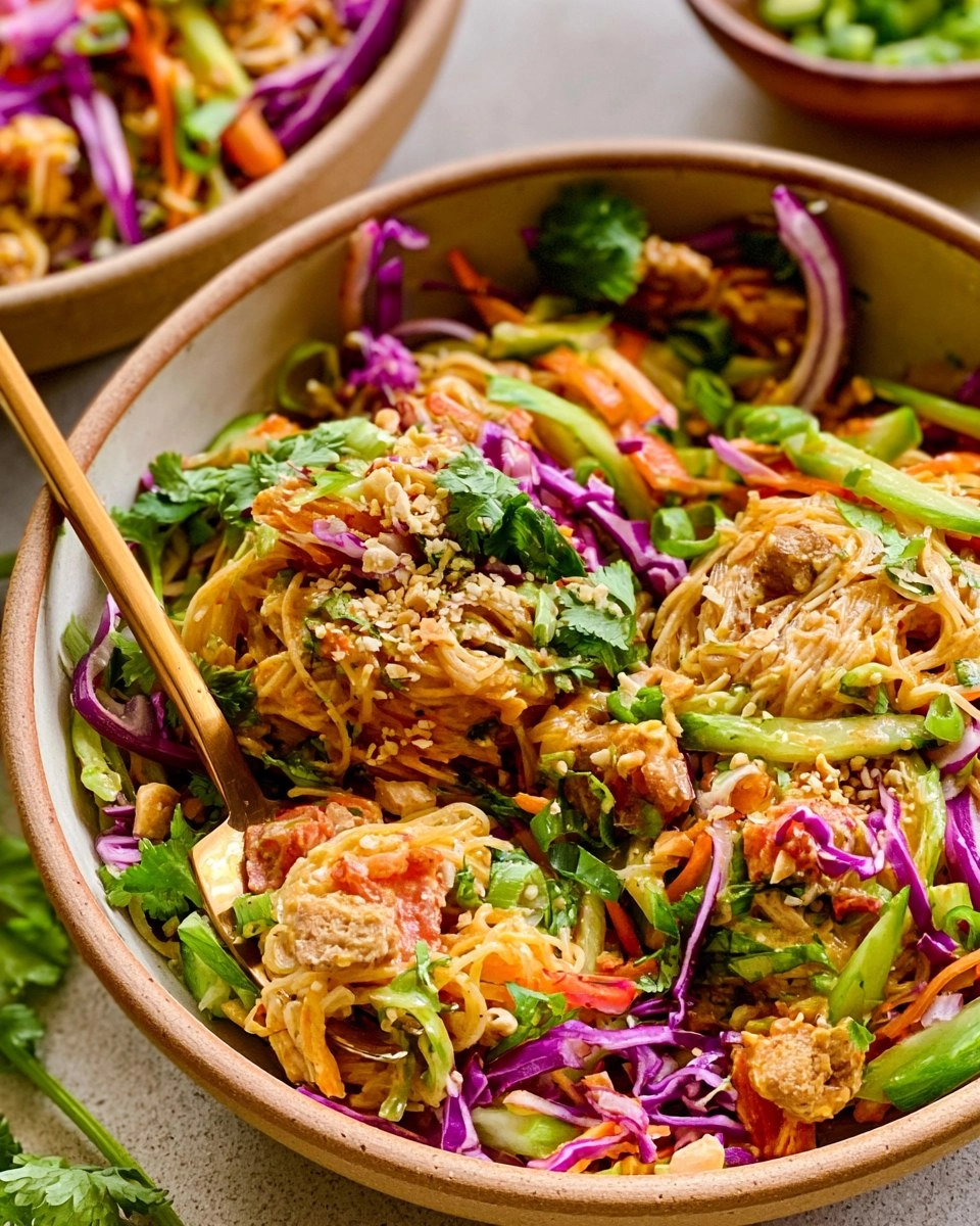 Spring Roll Noodle Salad (Great for Meal Prep!)