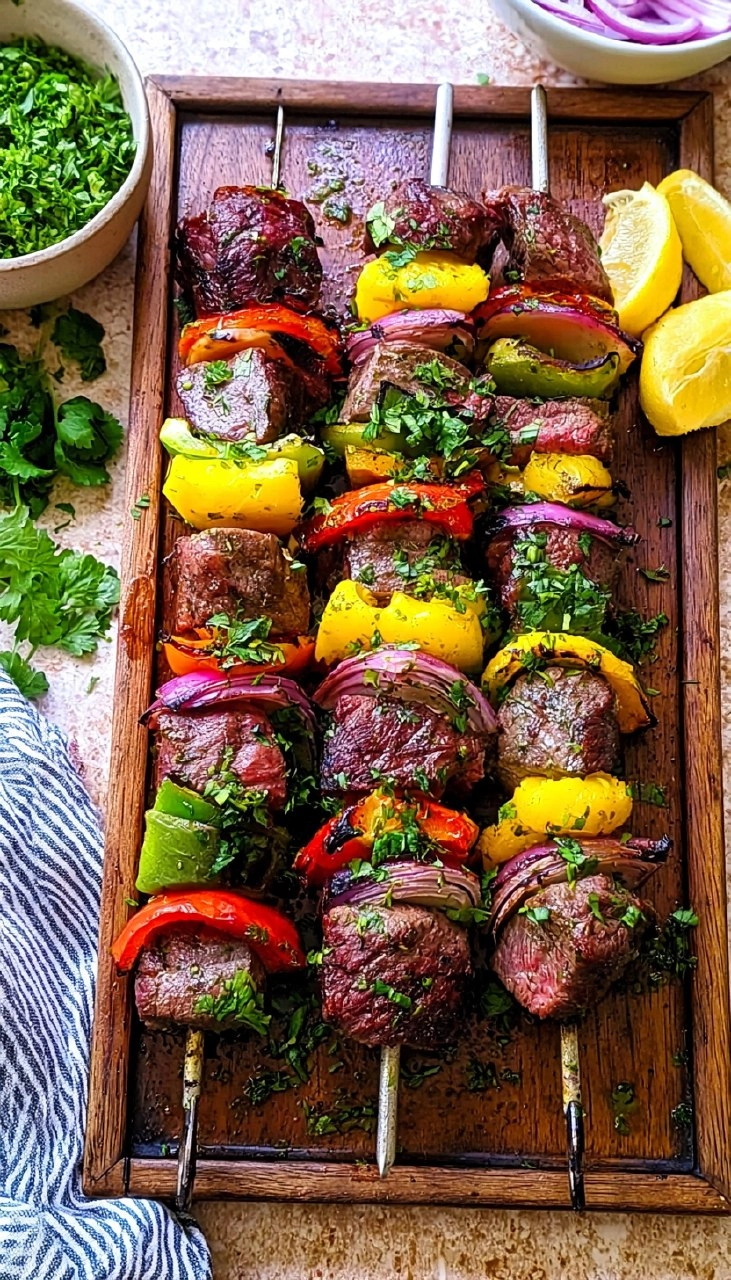Steak Kabobs | Easy Grilled Skewers for Dad’s Cookout