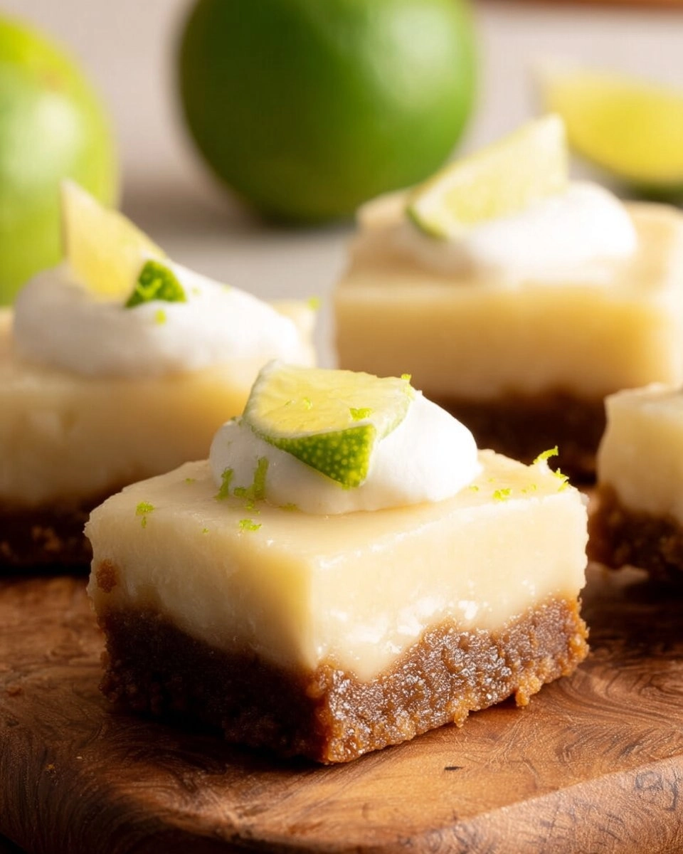 Vegan Key Lime Pie Bars