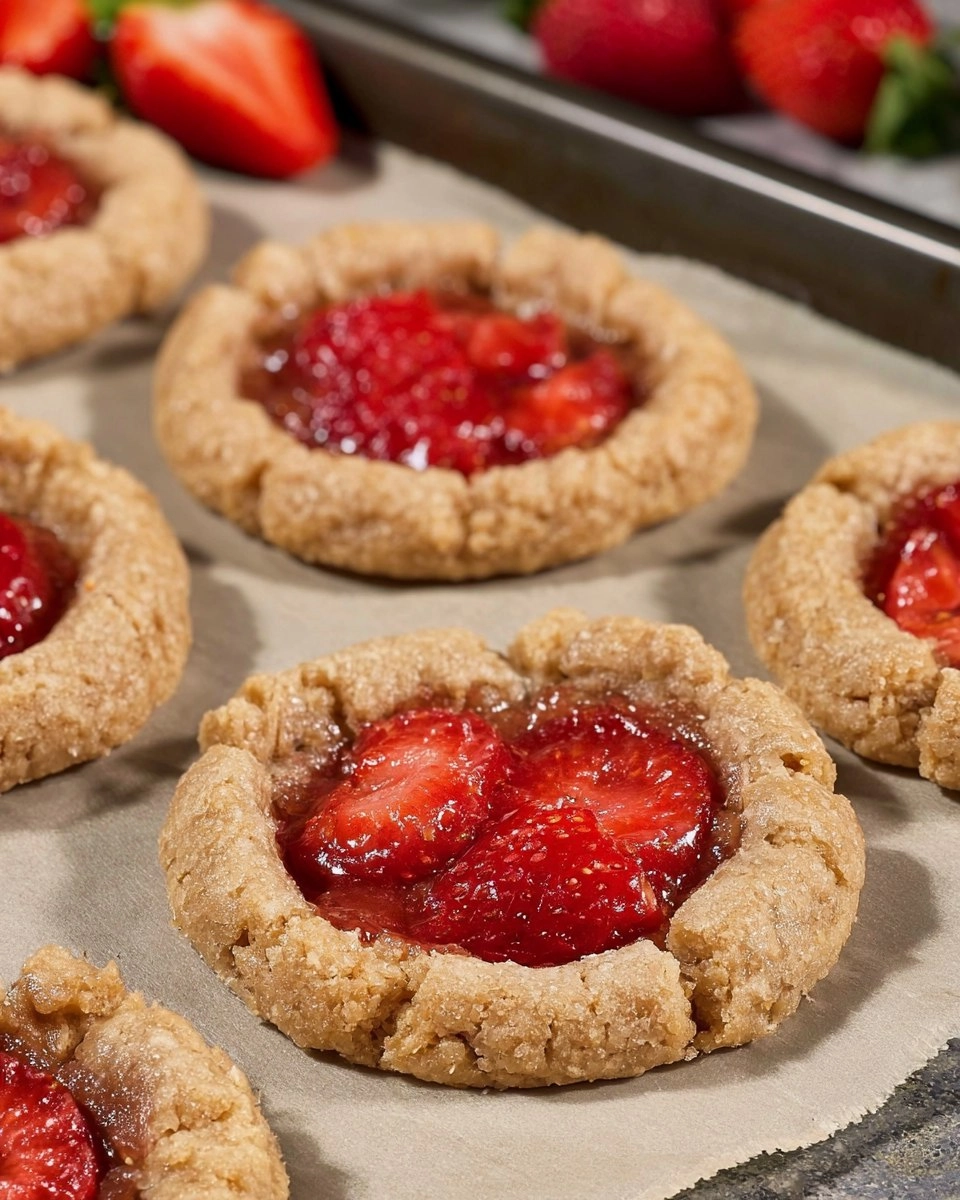 Vegan Strawberry Pie Cookies