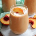 5-Minute-Peach-Smoothie-Recipe
