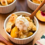 Air-Fryer-Mini-Peach-Cobbler-Recipe