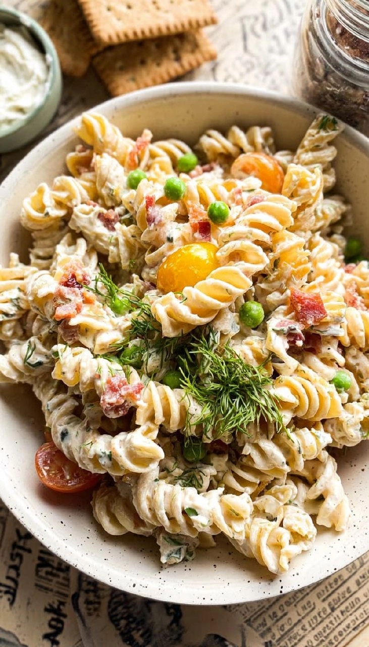 Bacon Ranch Pasta Salad