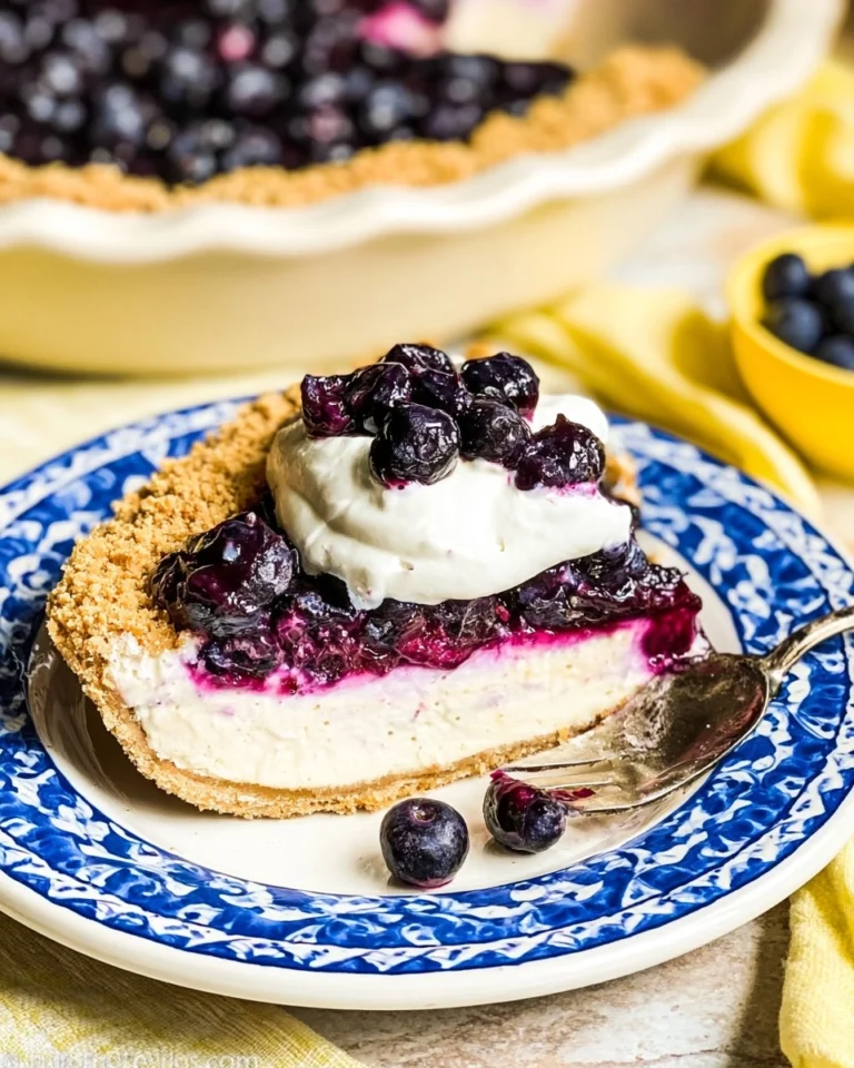 Blueberry-Cream-Cheese-Pie-No-Bake-Recipe