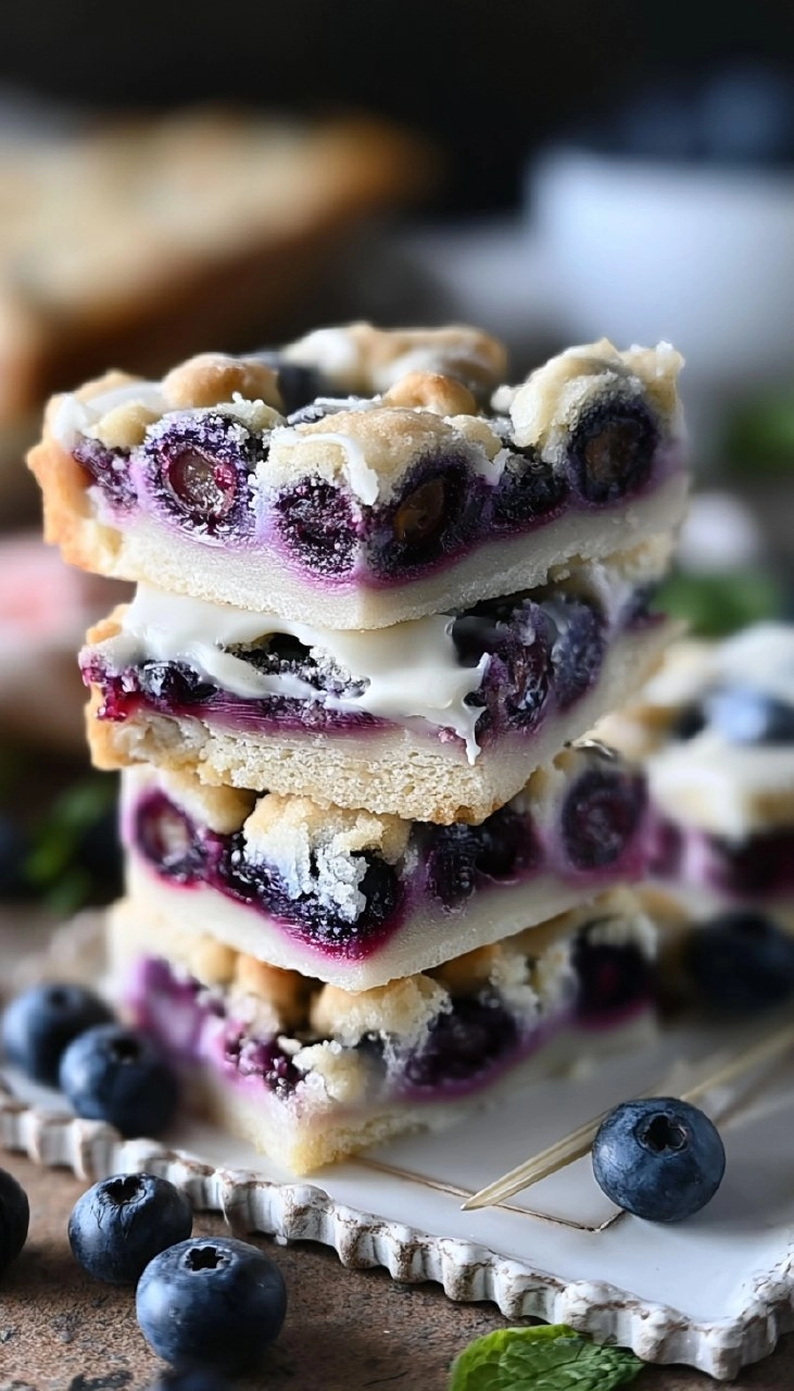 Blueberry Crumble Bars 110 Blueberry Crumble Bars