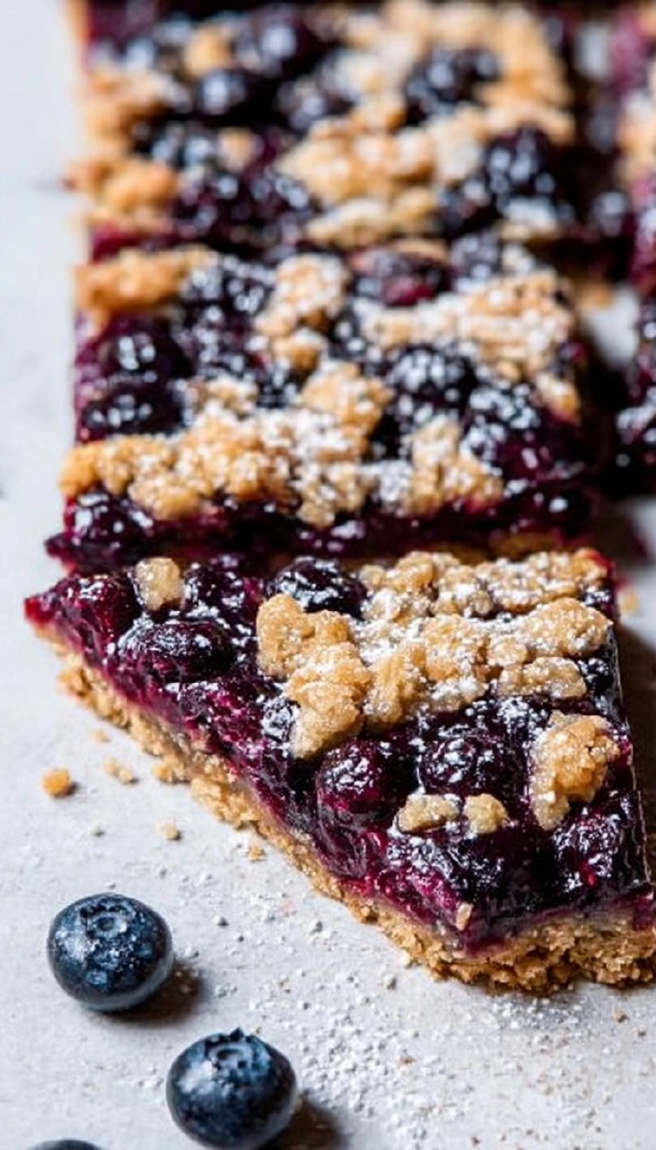 Blueberry Pie Bars