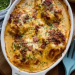 Cheesy-Ranch-Chicken-Casserole-Recipe