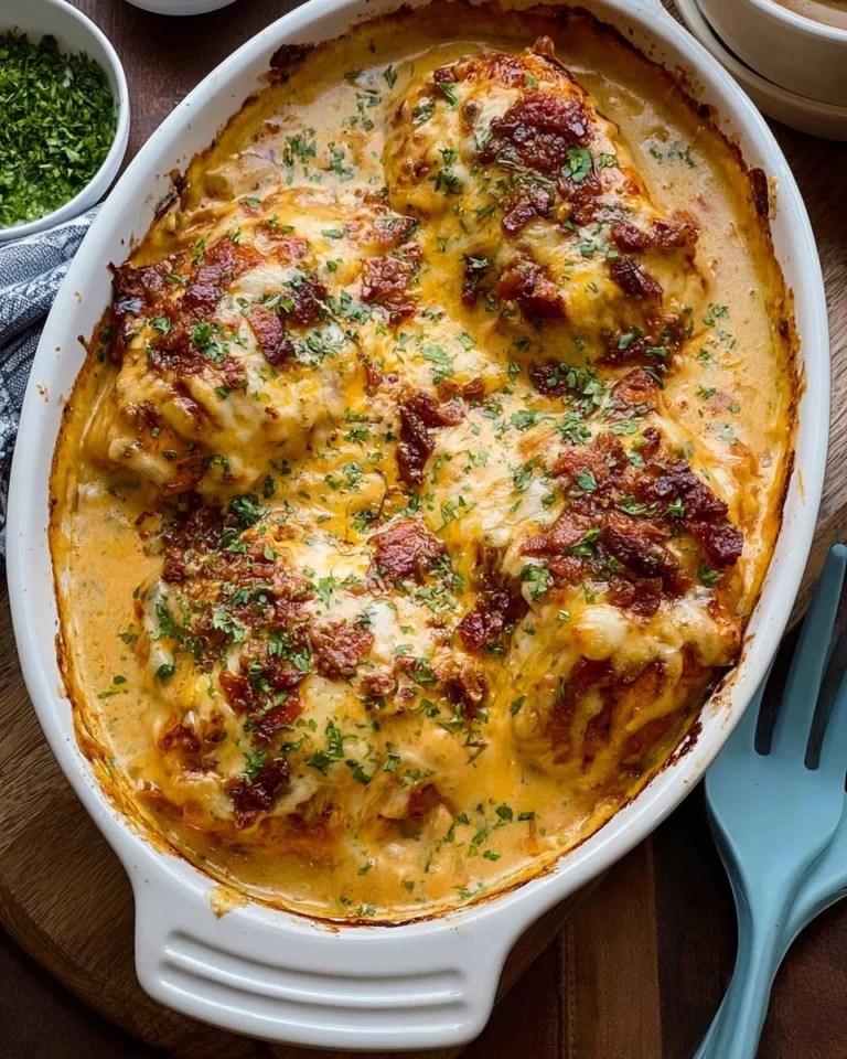 Cheesy-Ranch-Chicken-Casserole-Recipe