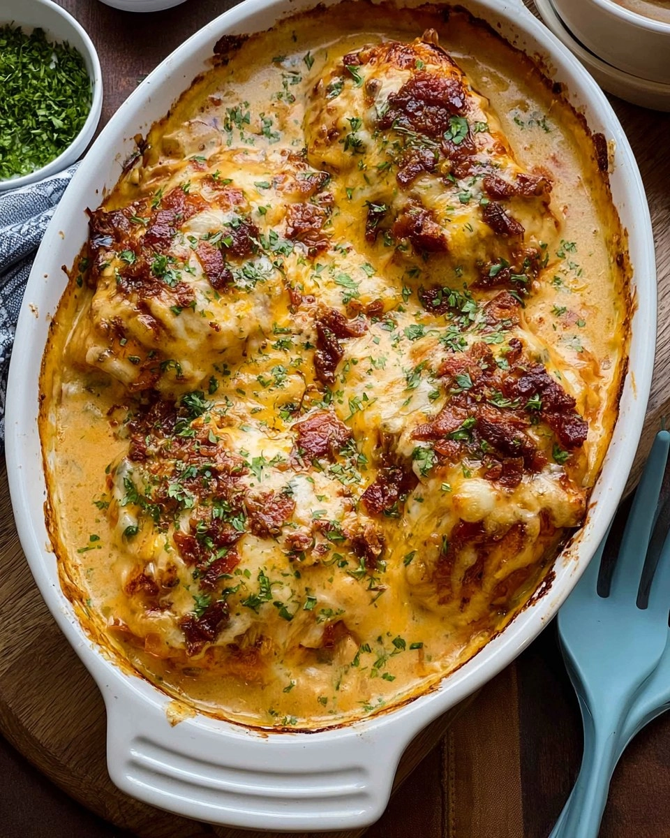Cheesy-Ranch-Chicken-Casserole-Recipe