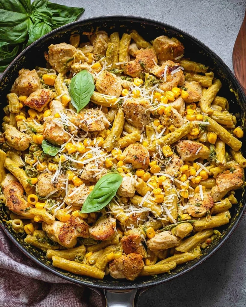 Chicken-and-Corn-Pasta-Recipe