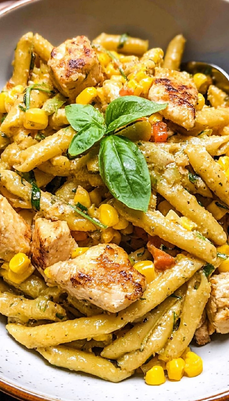 Chicken and Corn Pasta