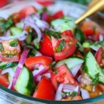 Classic-Cucumber-Tomato-Salad-Recipe