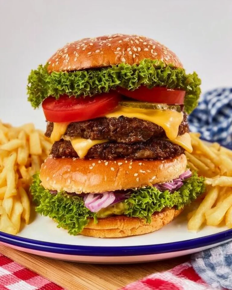 Double-Cheeseburger-Recipe