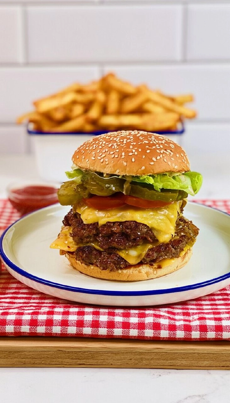 Double Cheeseburger 295 Double Cheeseburger