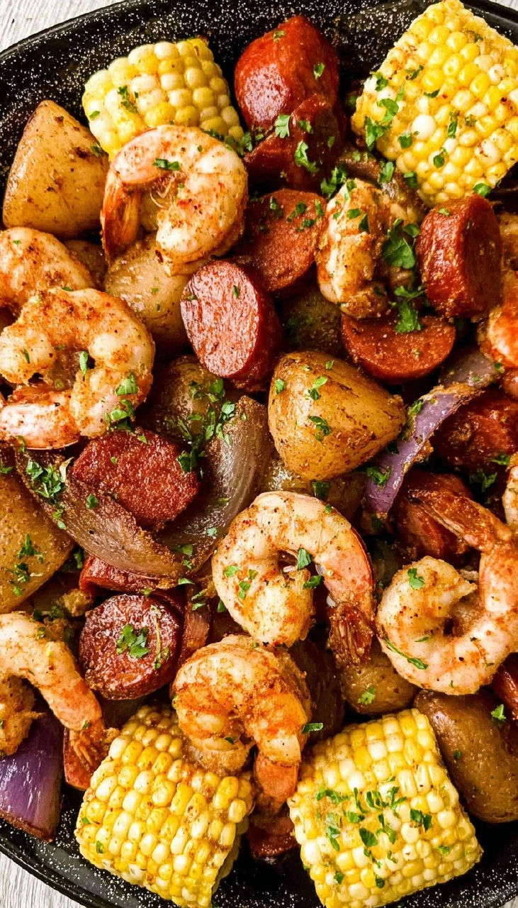 Easy Grilled Shrimp Boil