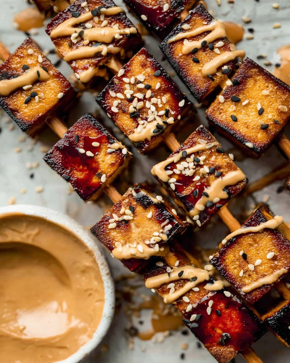 Grilled Tofu Skewers (Vegan)