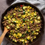 Ground-Beef-and-Zucchini-Skillet-Recipe