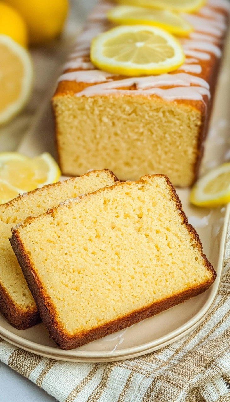 Keto Lemon Bread (Made With Almond Flour & Greek Yogurt)