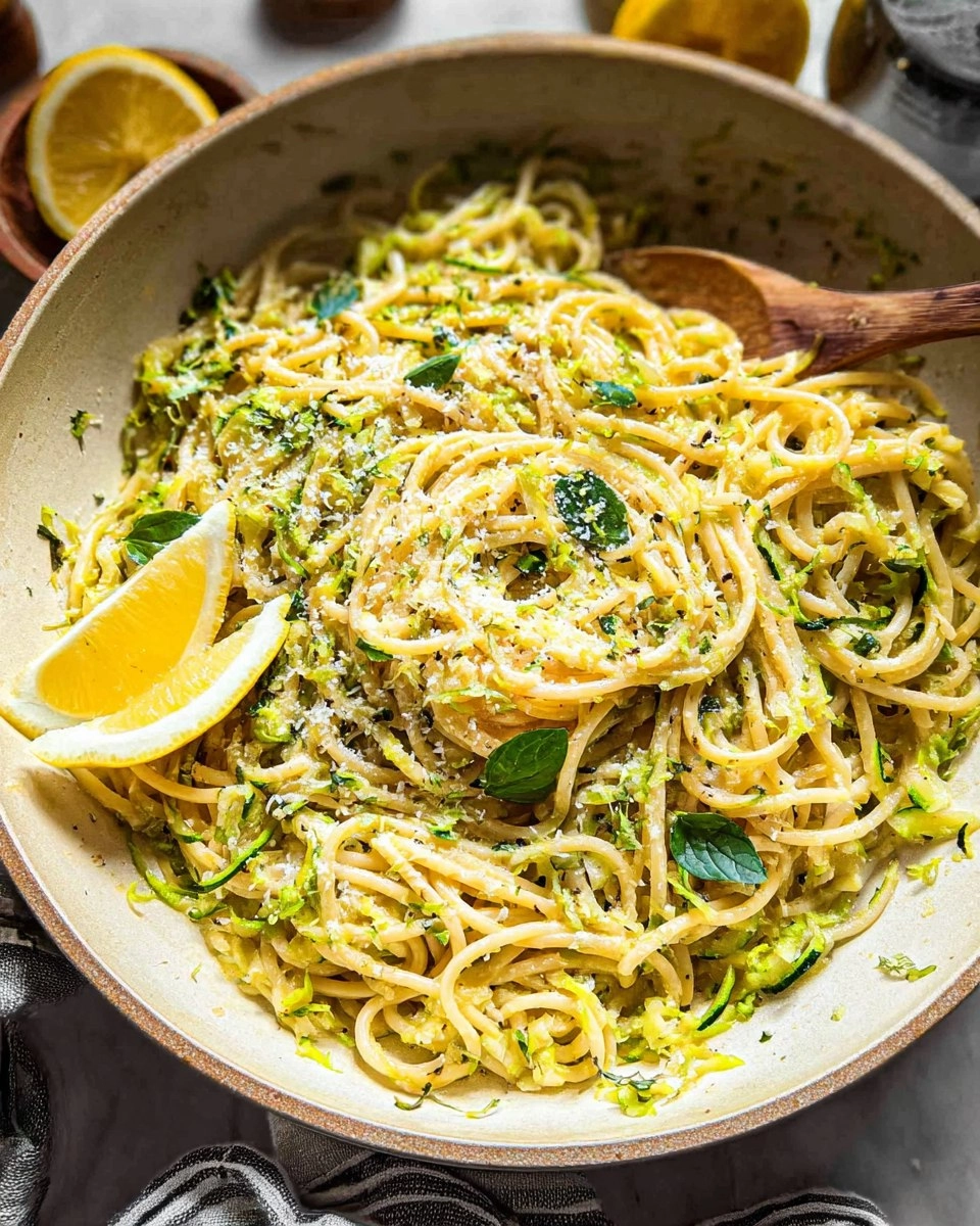 Lemon Zucchini Pasta