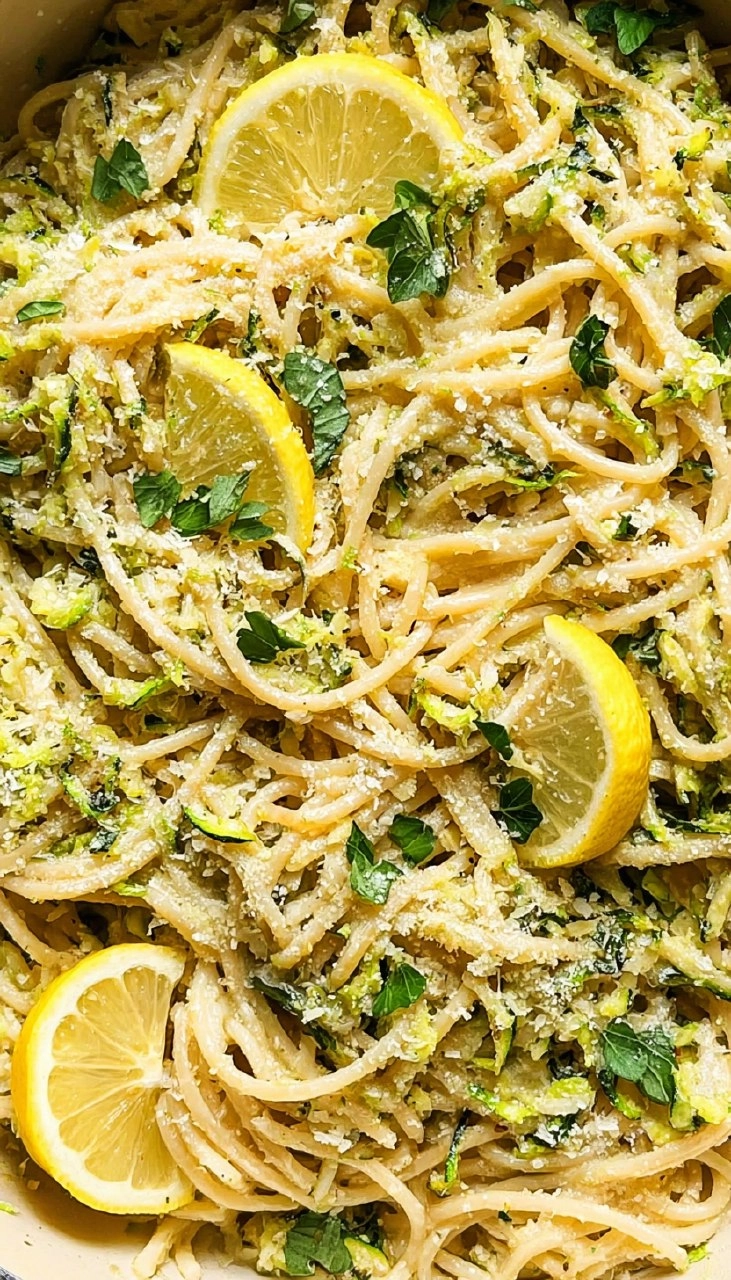 Lemon Zucchini Pasta