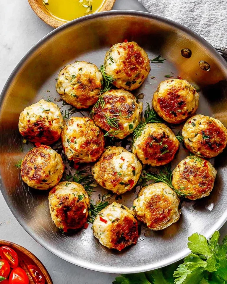 Mediterranean-Chicken-Meatballs-Recipe