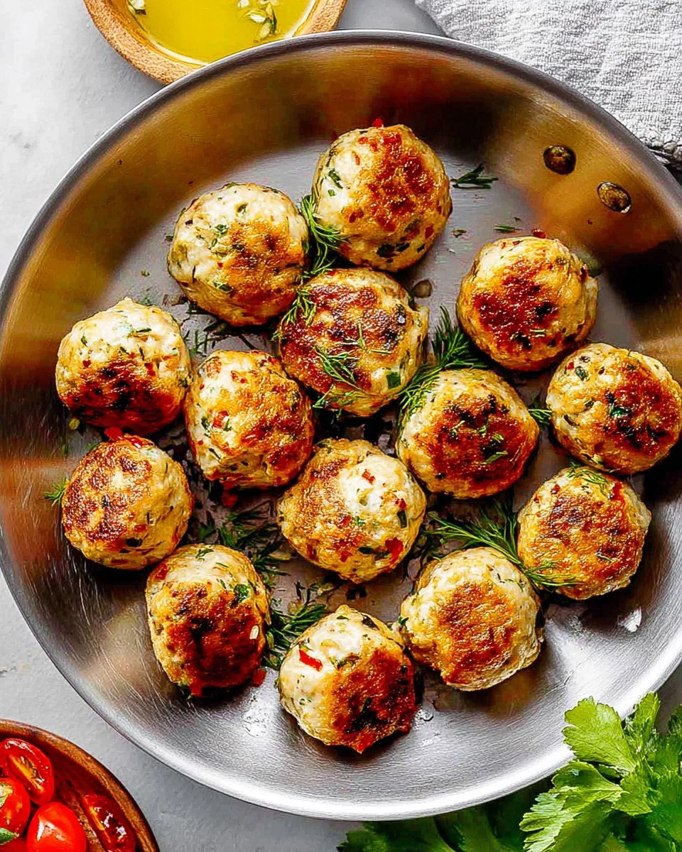 Mediterranean Chicken Meatballs