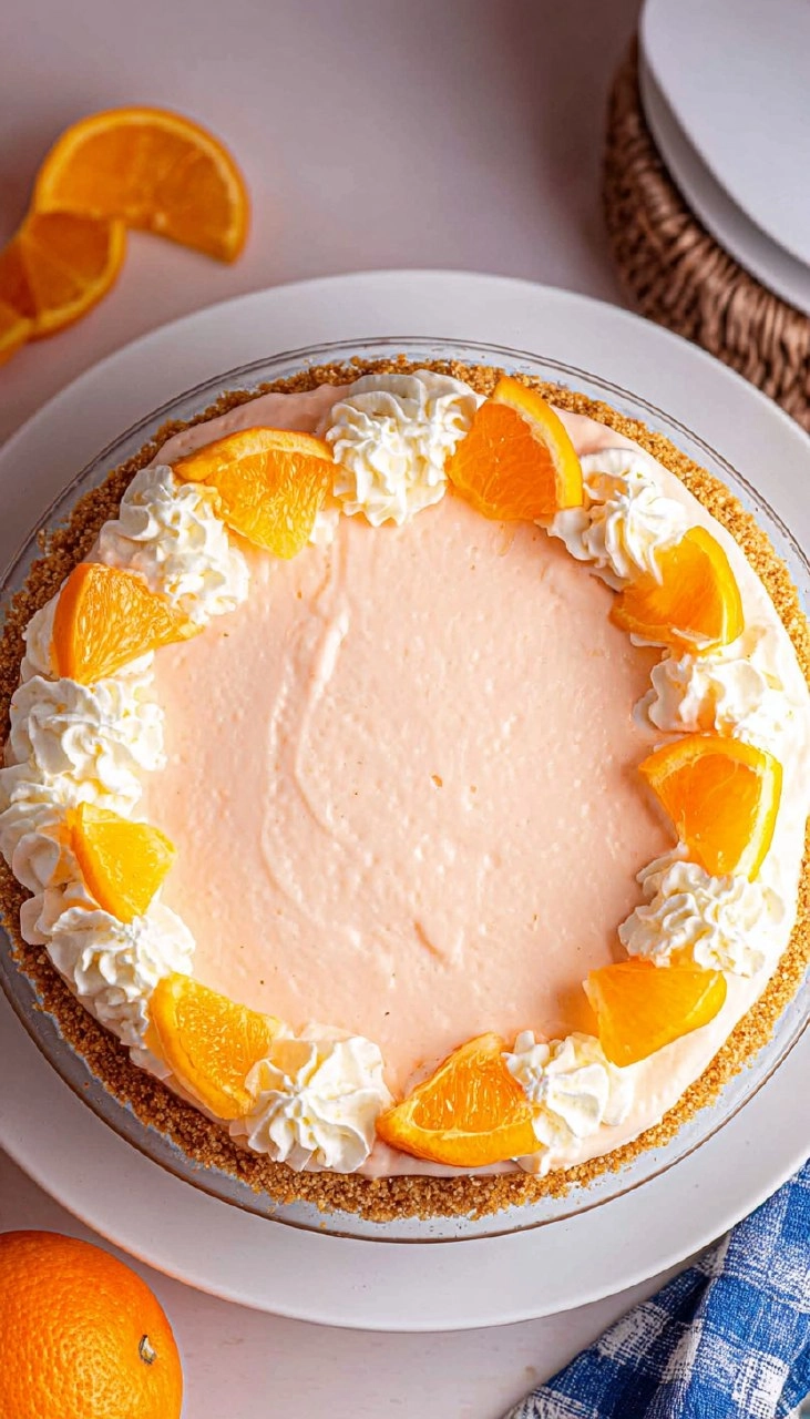 Orange Creamsicle Pie