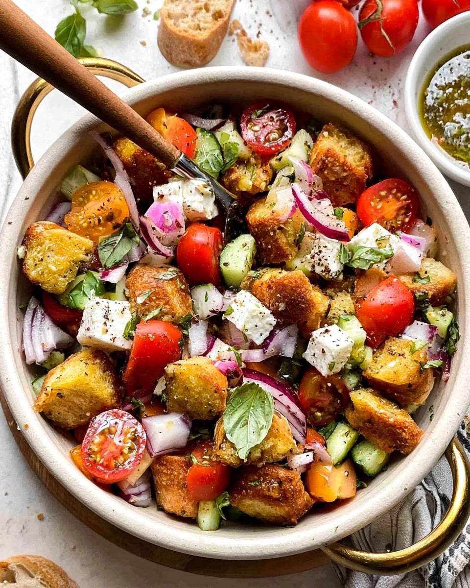 Panzanella Salad (Italian Bread Salad)