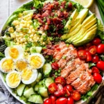 Salmon-Cobb-Salad-with-Avocado-and-Bacon-Whole30-Keto-Recipe
