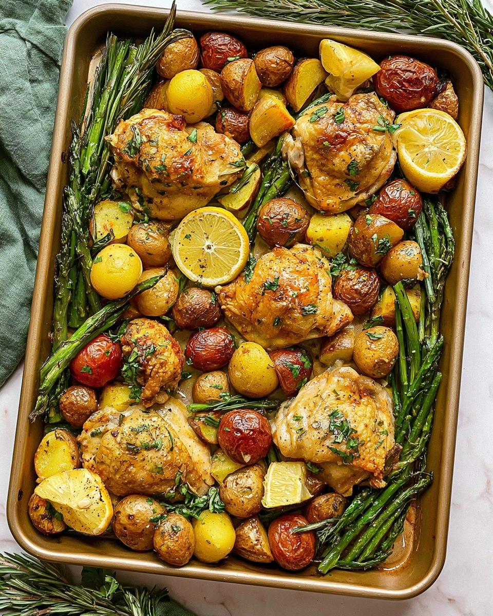 Sheet Pan Chicken and Potatoes 104 Sheet Pan Chicken and Potatoes