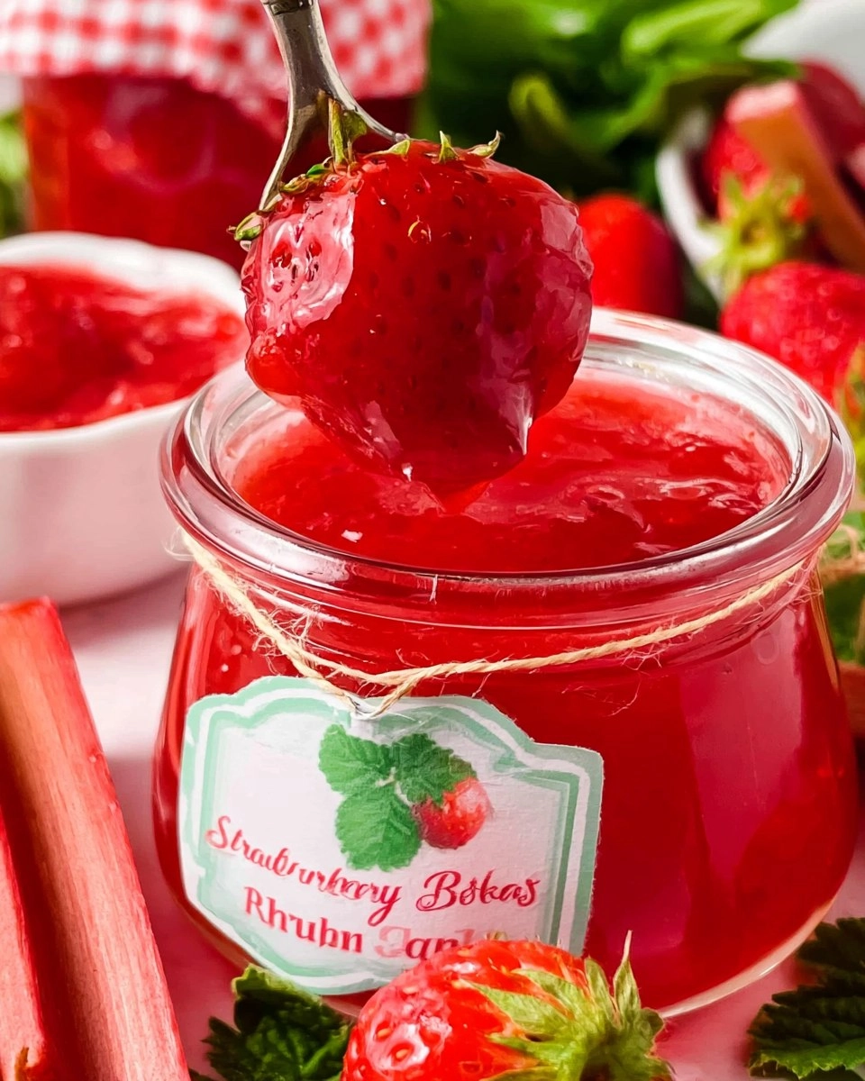 Strawberry Rhubarb Jam