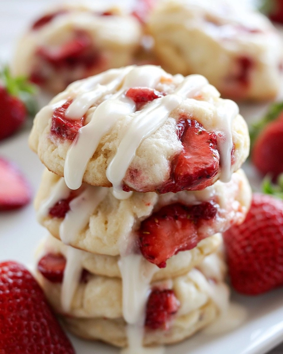 Strawberry Shortcake Cookies
