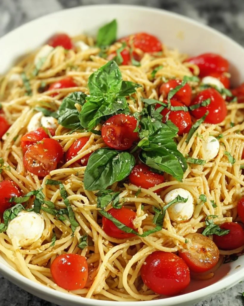 Tomato-and-Mozzarella-Pasta-Pasta-alla-Checca-Recipe