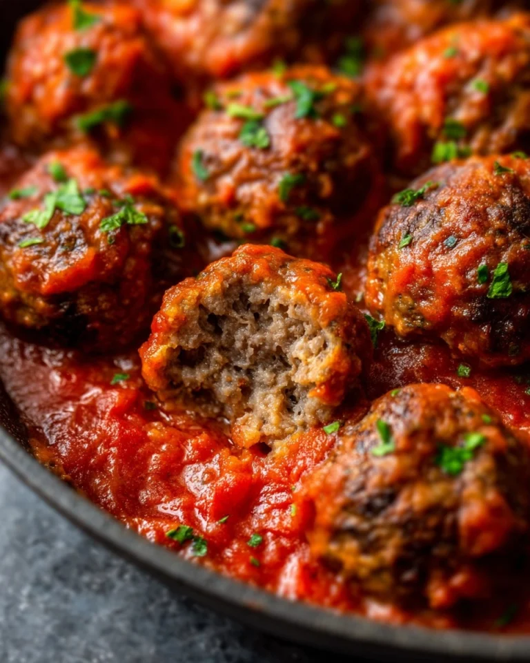 Baked-Meatball-Recipe-with-The-Best-Marinara-Sauce
