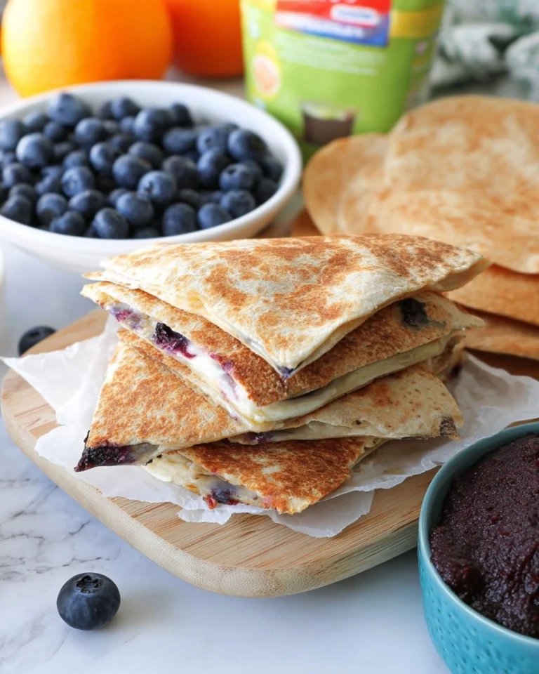Blueberry-Breakfast-Quesadilla-Recipe