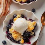 Blueberry-Cobbler-with-Almond-Topping-Recipe
