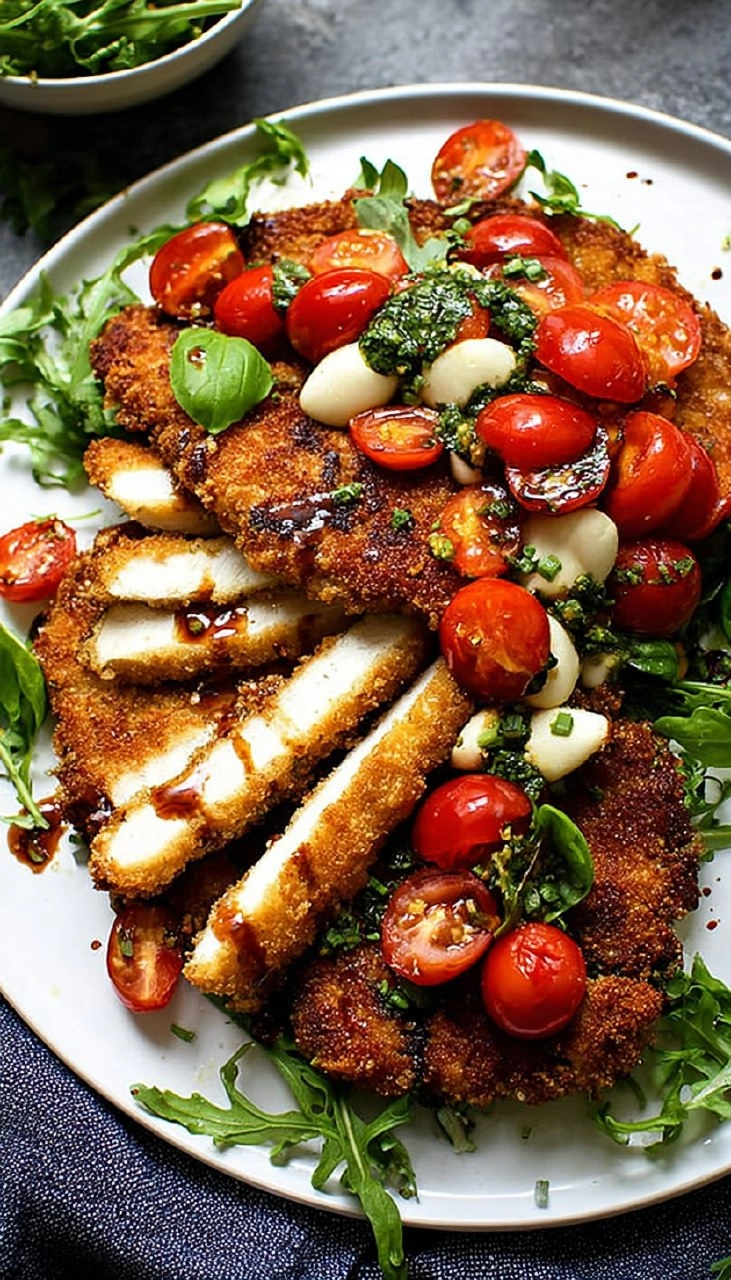 Caprese Chicken Cutlets
