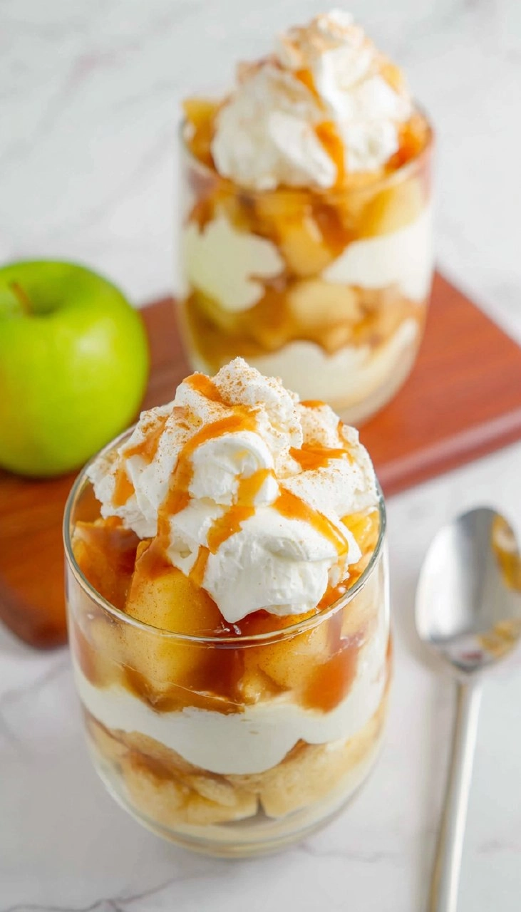 Caramel Apple Trifles
